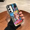 Candy Candy Anime Phone Case For Samsung Galaxy S25 S24 S23 S22 S21 S20 Note20 Ultra Plus Fe colored silver Cover