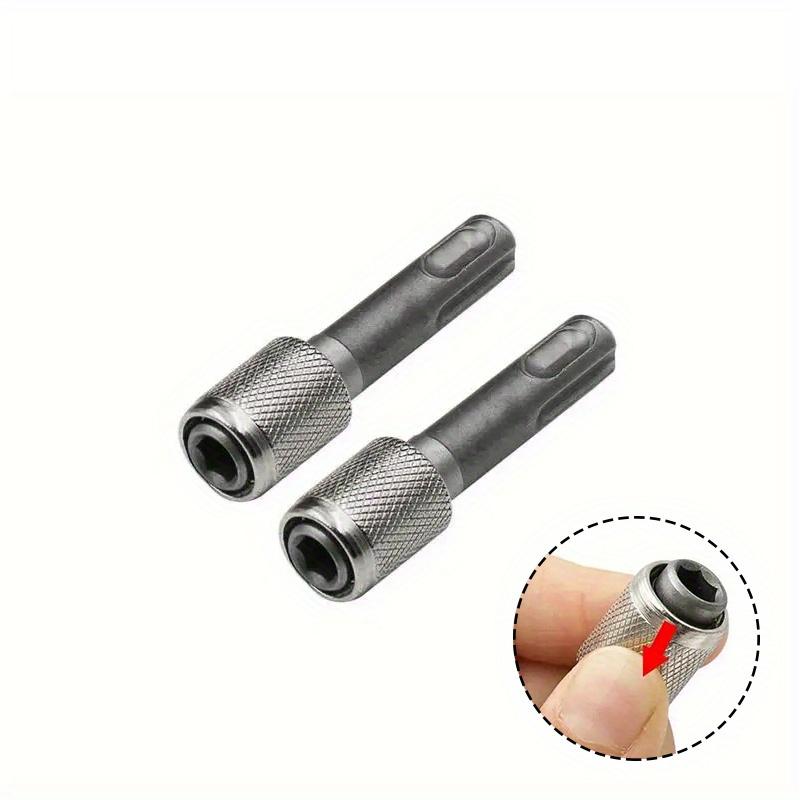 SDS To Hex Shank Drill Holders 4pcs Quick Release SDS To Hex Shank Drill Bit Holders for Versatile Hand Drilling Screwdriver