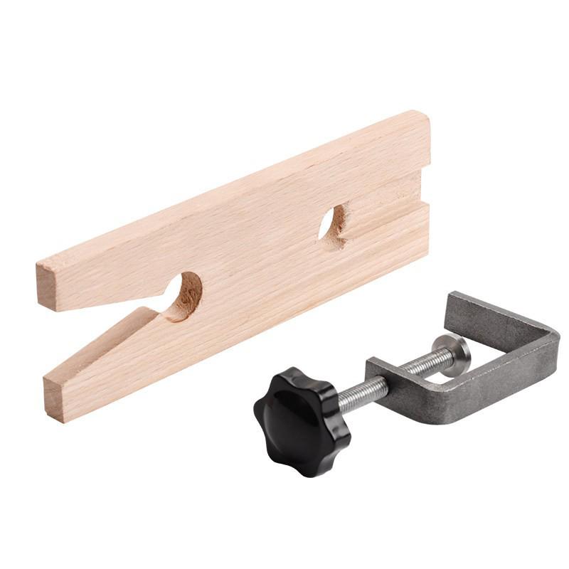Metalworking Clamp-on Table for Jewelry and Wood Craft Repair - Hole-Free Design