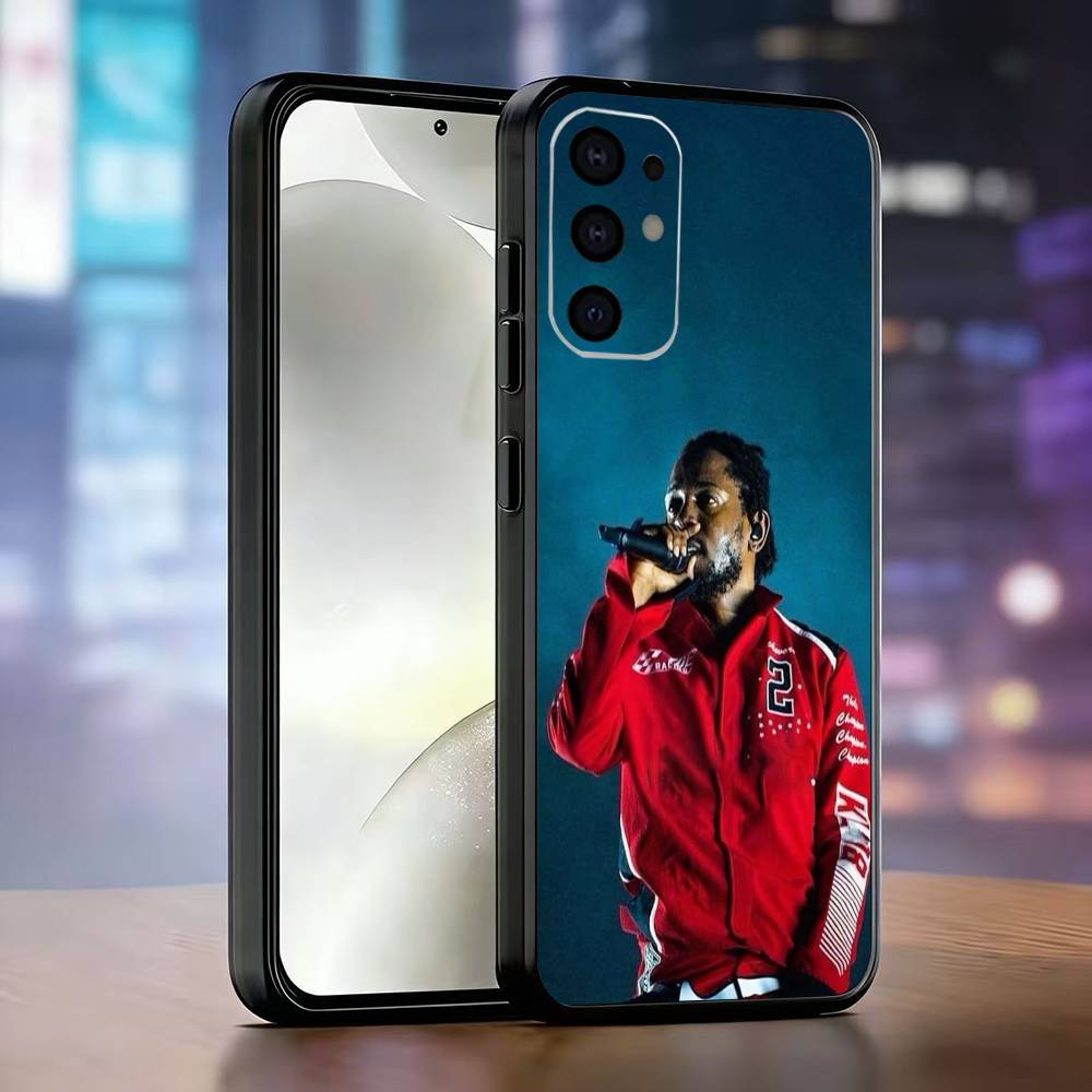 Rapper K-Kendrick Lamar Phone Case For Samsung S25,S24,S21,S22,S23,S30,Ultra,S20,Plus,Fe,Lite,Note,10,Black Cover