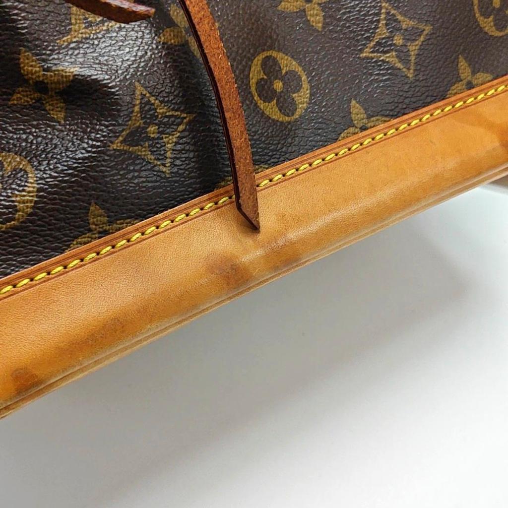 [Pre-Owned] Noe Bb Classic Monogram Coated Canvas And Leather Drawstring Bucket Bag Crossbody Shoulder Bag Small - Fair #1LWHXWX