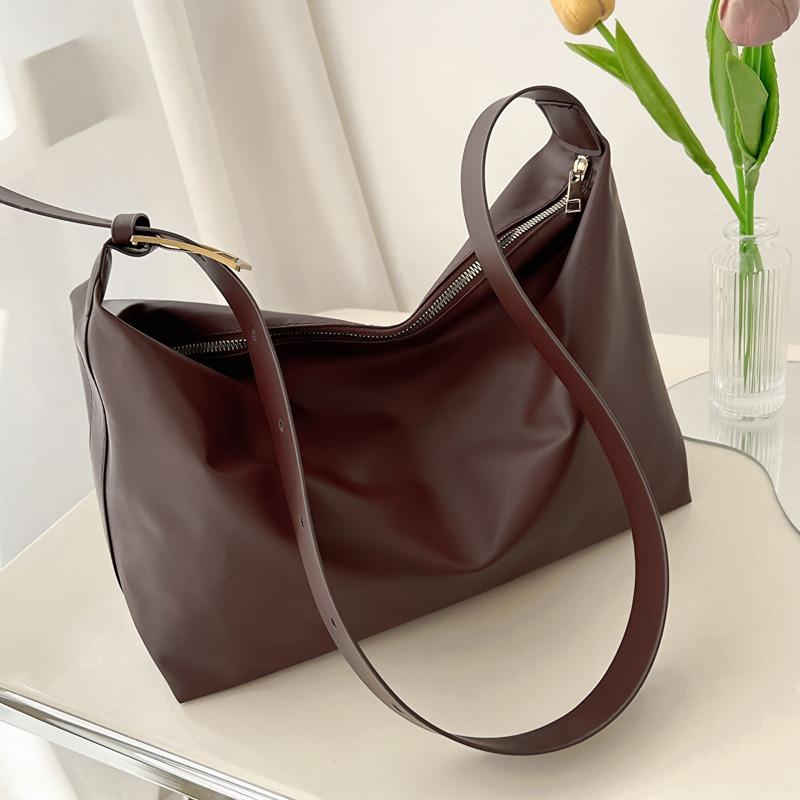 Female College Students Classroom Bag Shoulder Bag Large Capacity Women's Bag Simple Tote
