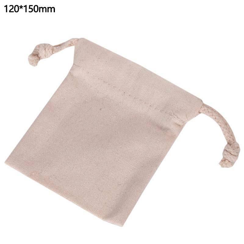 Laundry Bag Storage Xmas Sack 5pcs Cotton Plain Canvas Drawstring Bags Laundry Bag Storage Xmas Sack 5pcs Cotton Plain Canvas Drawstring Bags