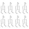 8Pcs Tea Cup And Saucer Display Stand Holder Tea Cup Holder Display Coffee Mug Organizer