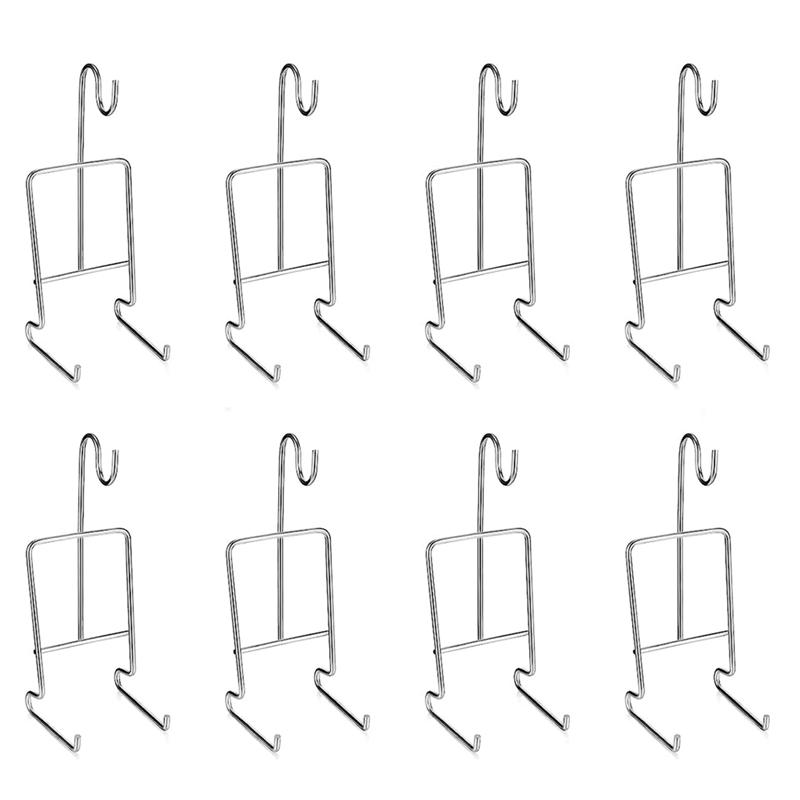 8Pcs Tea Cup And Saucer Display Stand Holder Tea Cup Holder Display Coffee Mug Organizer