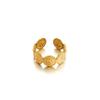 Anello da donna alla moda in 1 pezzo Anello da donna Anello in metallo Anello lucido Anello in metallo Regalo per le vacanze