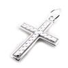 Les Trésors De Lily [J3808] - Silver 'Cross' Pendant - 14x20 Mm