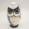 AEE2-Owl Nesting Dolls, Mini Wooden Crafts Owl Family, Easter Decoration