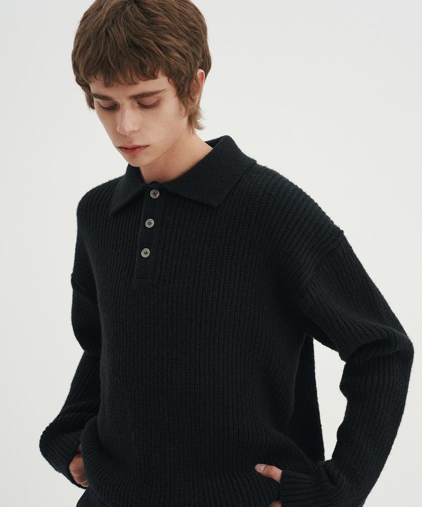 BLOND9 Hachi T-Shirt Knit_Black