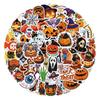 110 Sheets Halloween Cartoon Crow Horror Stickers for Skateboards and Computers