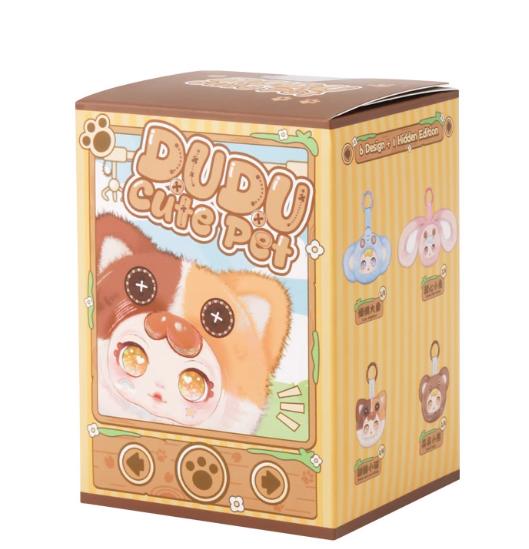 Neue Original Dudu Niedliche Haustier Serie Blind Box Trendige Spielzeuge Kawaii Vinyl Plüsch Anhänger Figuren Dekorative Taschen Geschenke Für Mädchen