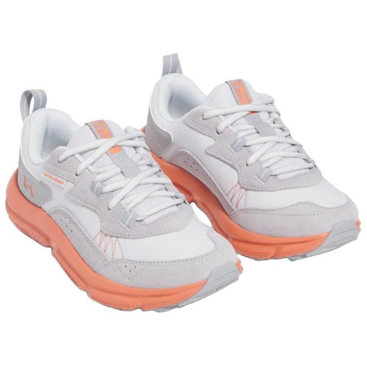 Under Armour  Charged Verssert 2 Distant Grey Blush Orange Women Sneakers Mod-Grey 3027180-023
