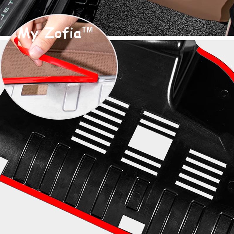 For JETOUR T2 Shanhai T2 Traveller 2024 2025 2026 Car Front Passenger Kick Plate Cover Sticker ABS/Stainless Steel Cover Sticker