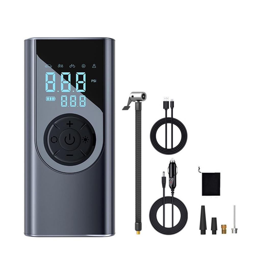 , Portable Car Compressor Multi Function Tire Inflator for Vehicle and Home Use,Electric