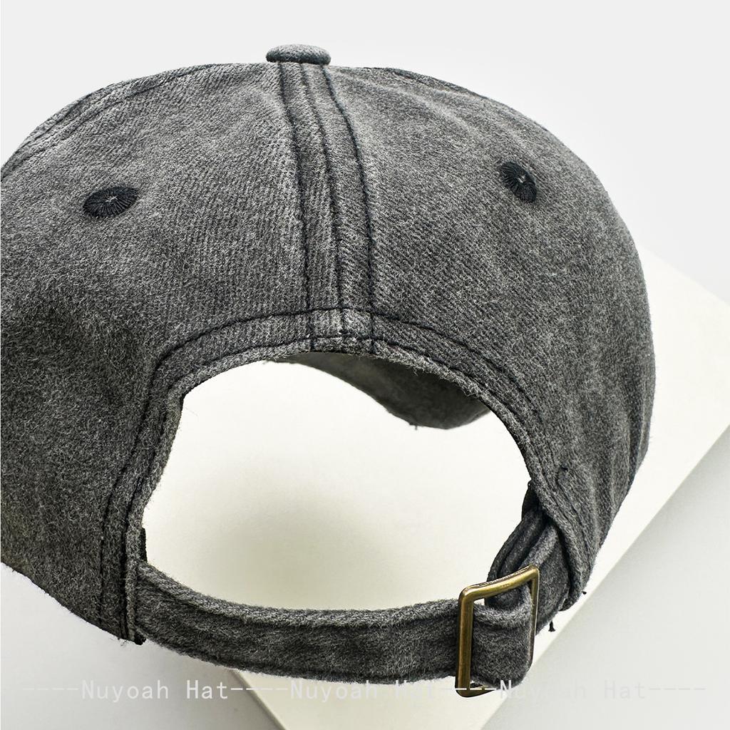 Baseball Stitching Stitched Embroidered Alphabet Side Women  Men Her Him For Fresh Caps Peaked Hats Sunshade Broken Style Versatile Personal Retro