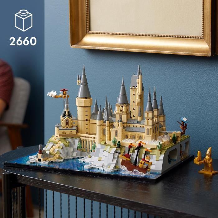 LEGO® Harry Potter 76419 Le Château et le Domaine de Poudlard, Maquette à Construire pour Adultes, Incluant les Lieux Iconiques