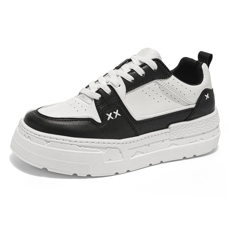 

Men s shoes spring and autumn fashion low-top board shoes men s little white shoes platform sports shoes new youth casual shoes 44