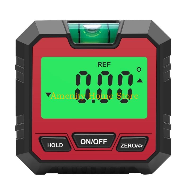 

F26C Digital Finder 3 in 1 Level Box & Gauge Inclinometer for Carpentry Without bubble красный