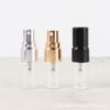 2/3/5/10ml High-End Transparent Glass Perfume Spray Bottle - Portable and Refillable