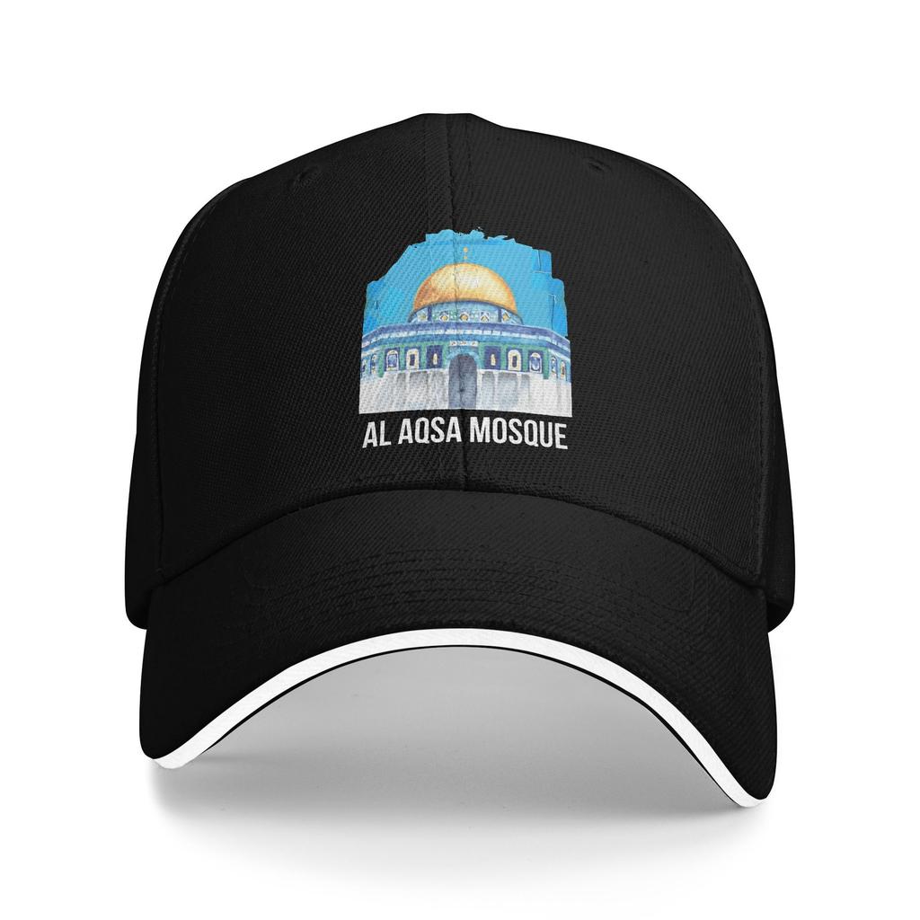Al-Aqsa-Moschee Palästina Lässige Baseballkappe Sommer Trucker-Hut Sonnenschutz Outdoor-Sport Hip-Hop-Hüte Herren Mode Baseballkappen