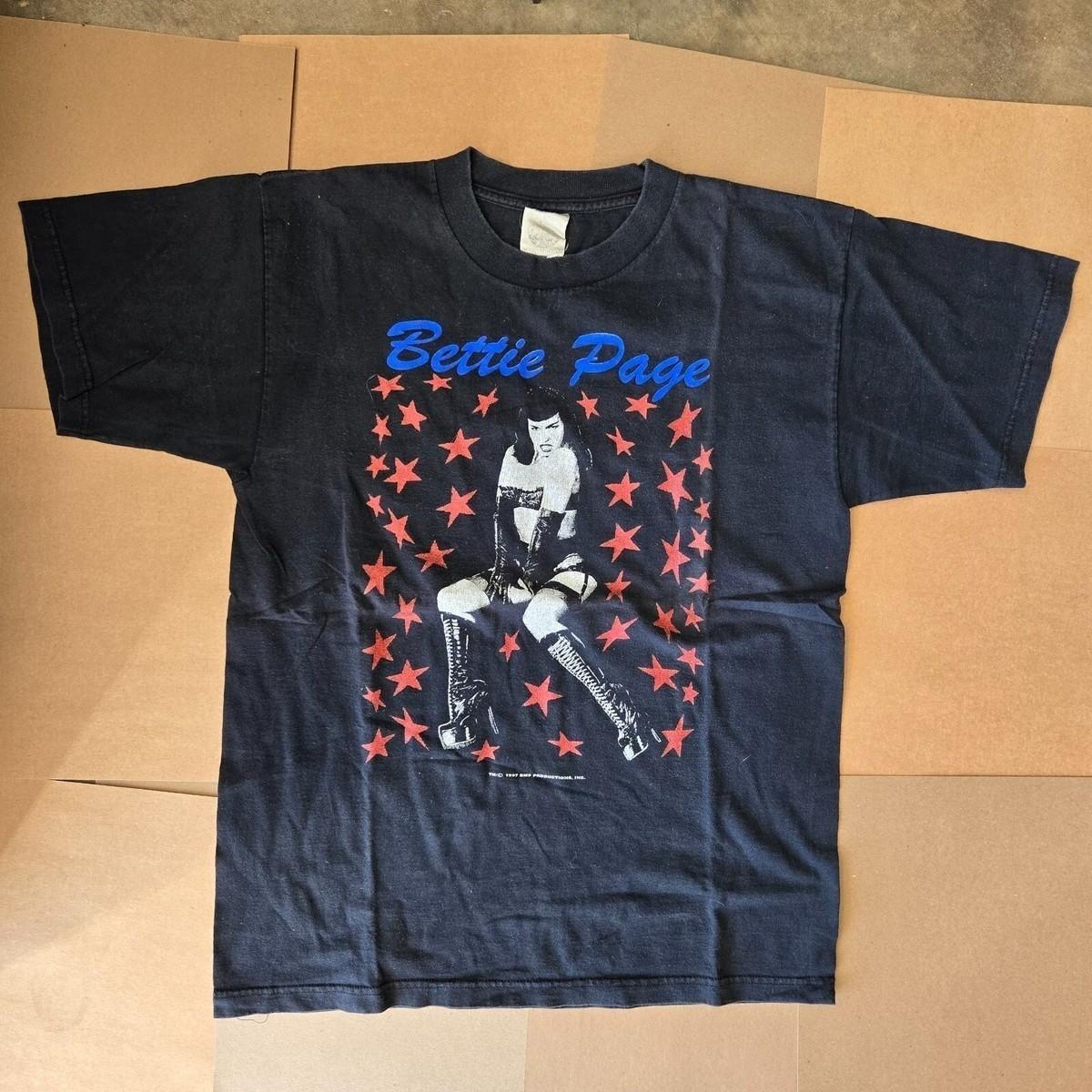 Christmas gift Bettie Page Reprinted Gift Funny Unisex S-235XL 23D1184 XXXL