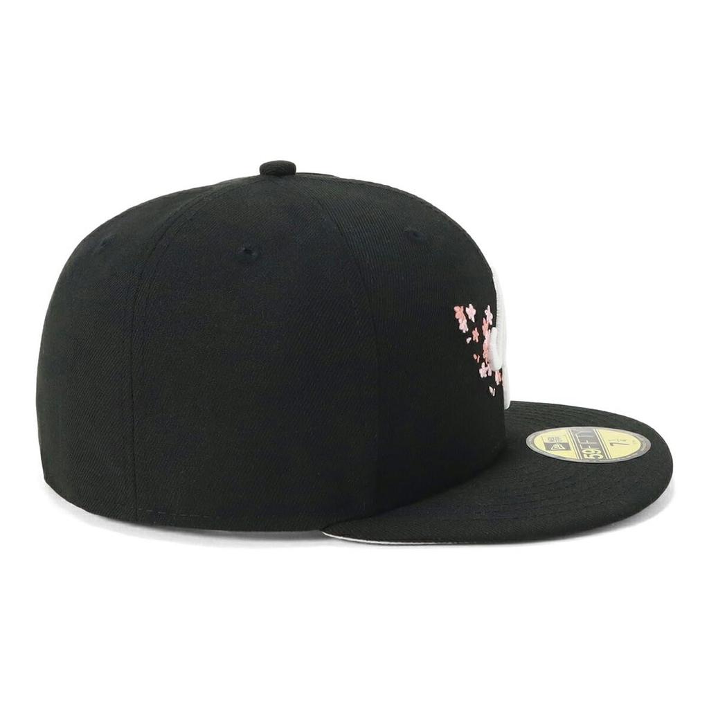 New Era Cap 59FIFTY NE Logo Sakura Black 7 14 5950 CLASSIC NE SAKURA BLK 14523124 NER36C6654