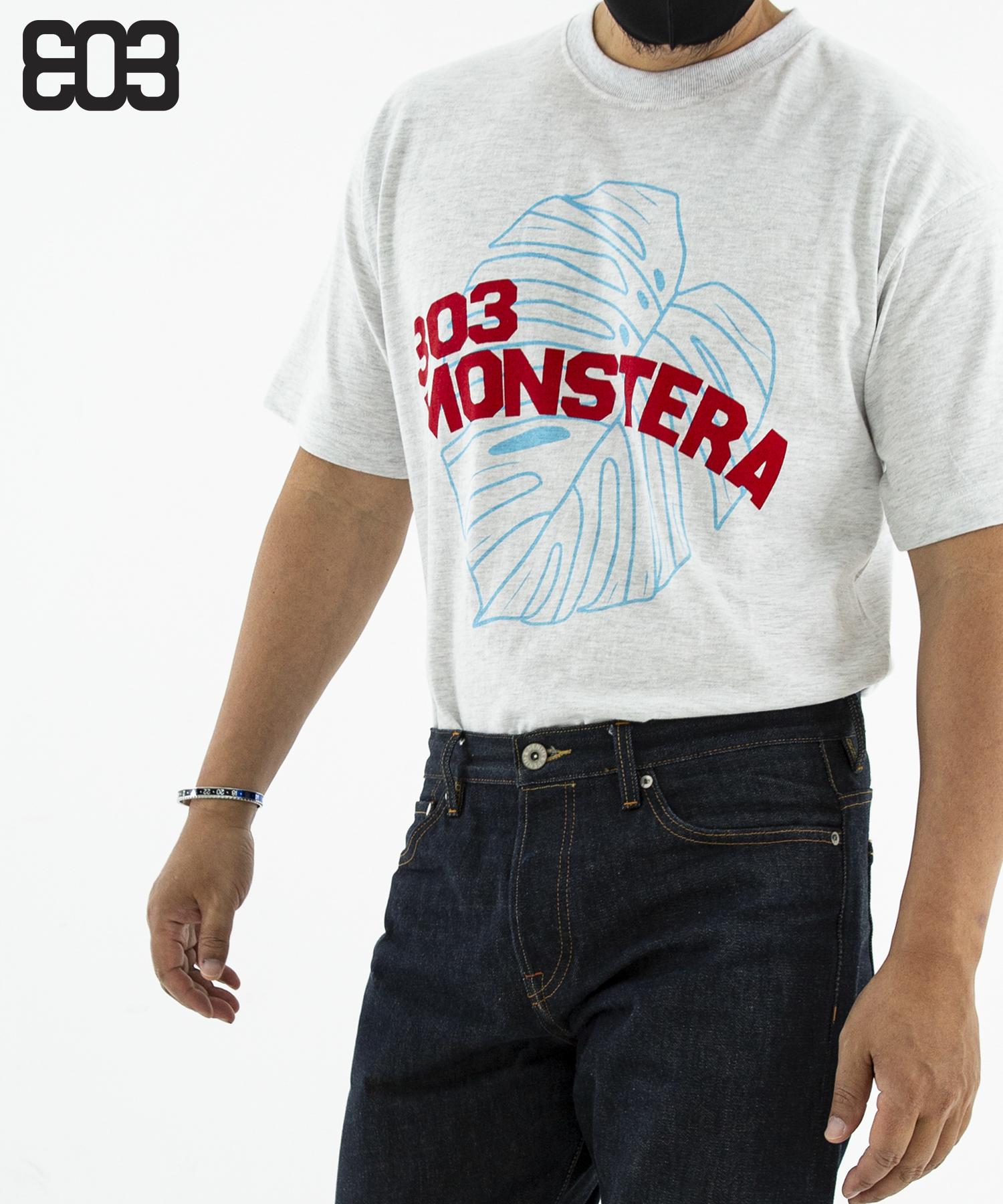 303 Peoples Sts22019 303 Big Monster T-Shirt Red/Blue L