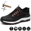 Lightweight Work Shoes Men Breathable Steel Toe Safety Shoes Men For Work Sneakers Puncture-Proof Protective Safety Boots Male