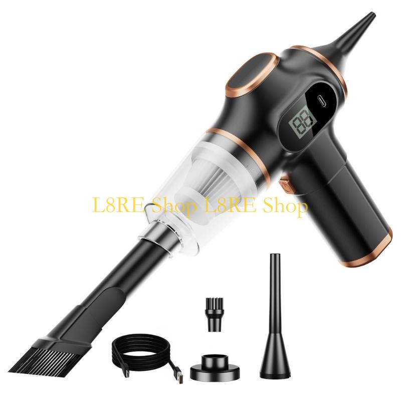 L8RE 290000Pa 5 in 1 Vacuum Cleaner Automobile Vacuum Cleaner Handheld Vacuum Cleaner Digital Display For Car Home