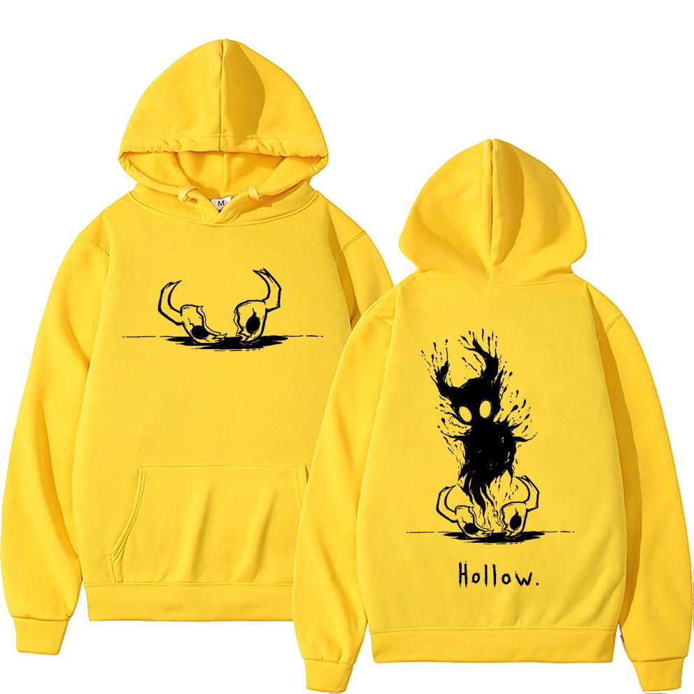 Jogo Hollow Void Hollow Knight Hoodie Unissex Streetwear Moda Unissex Vintage Moletom Grande Unissex Mulheres Anime Desenho Animado Hoodies