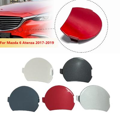 For Mazda 6 Atenza 2017-2019 Car Front Bumper Tow Hook Cover Cap Trailer Hauling Eye Lid