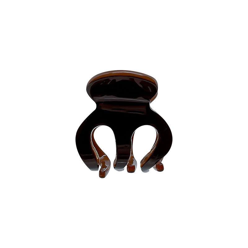 2024 High-End Korean French Chocolate Acetate Hair Claw for Women