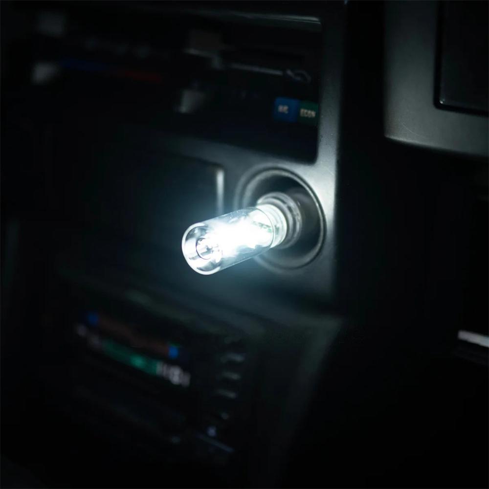 USB Car Lamp Interior Atmosphere Light Retro-Inspired Mood Lamp Glass Bottle Wireless Touch LED Car Interior Lights