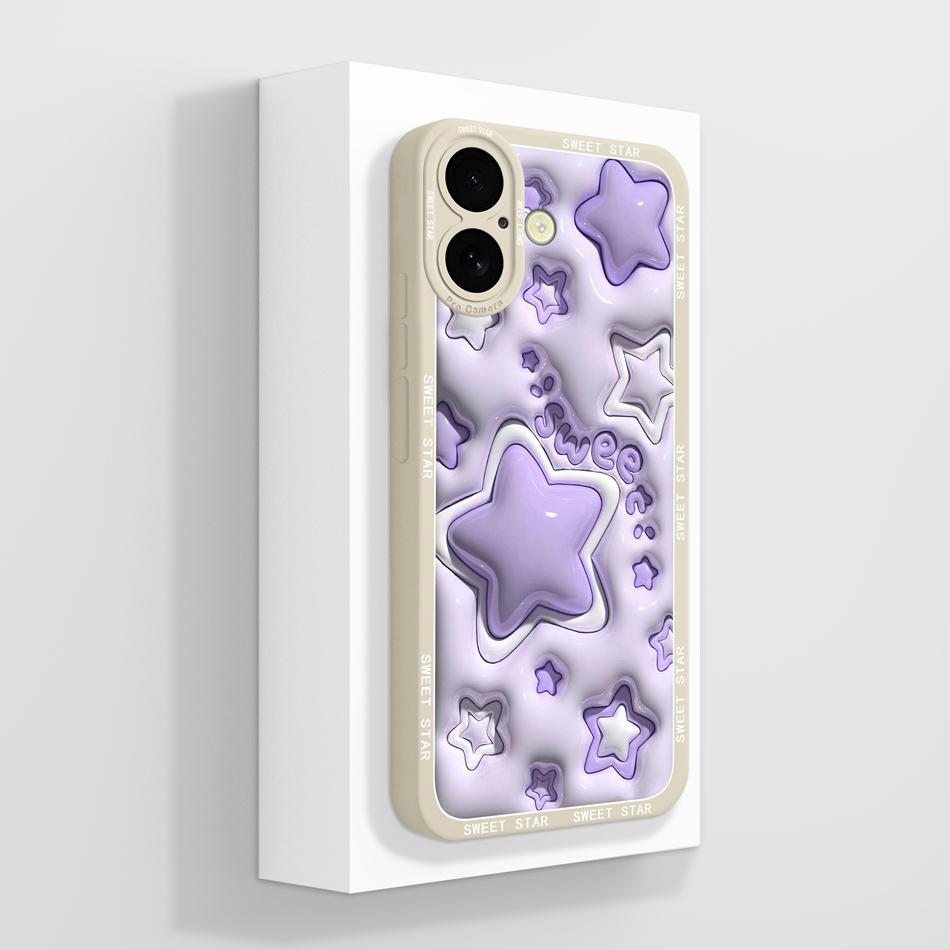 Cute Panda Case For iPhone 16 /16Plus/16Pro/16ProMax iPhone16+ Back Cover Sof Liquid Silicone Full Protection Bumper Funda Coque