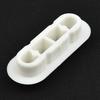 White Toilet Seat Buffers Bumpers,Replacement Pads,White Stop Bumper Accessories