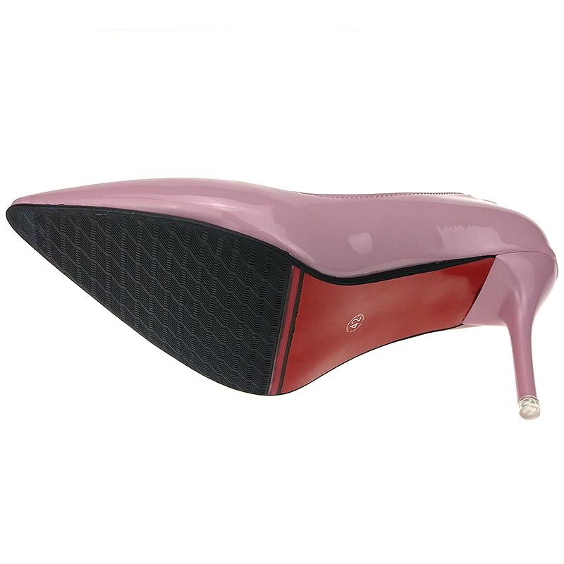 Fashion Aphixta Shoes Woman 7cm Or 10cm High Heel Pumps Red Thin Heels Women Shoes Wedding Party Leisure Nude Super Big Szie 48