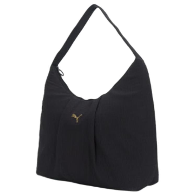 PUMA Recycled Material Handbag, Shoulder Bag Regular Women's Black