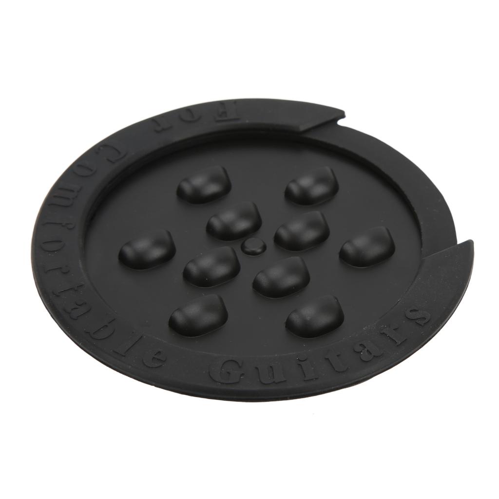 Guitar Hole Plug Circular Silicone Sound Hole Cover Feedback Buster Acoustic Mute Silencer