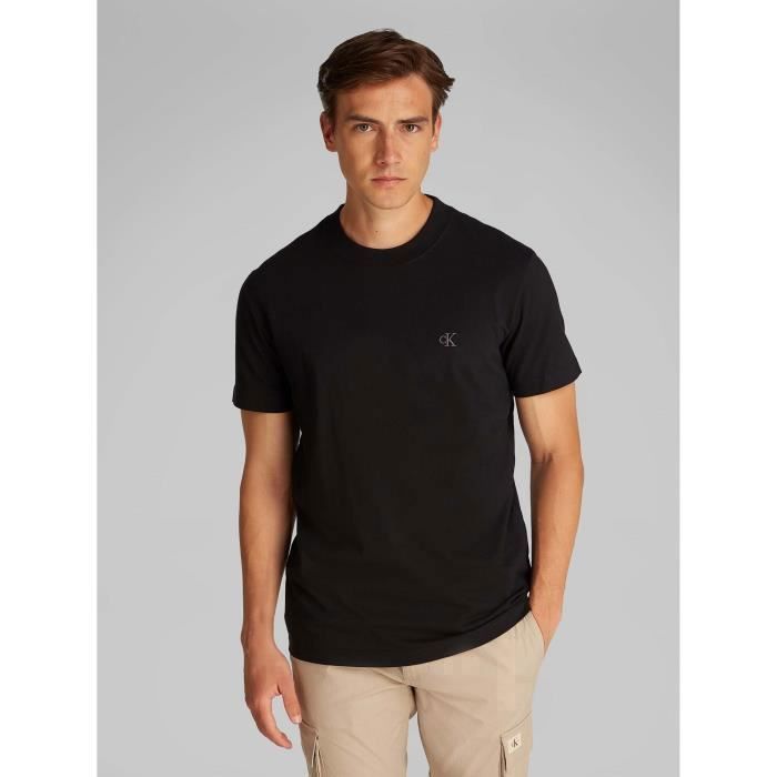 T-Shirt - CK Jeans - Regular - Heavy Cotton Jersey - Short Sleeves - White