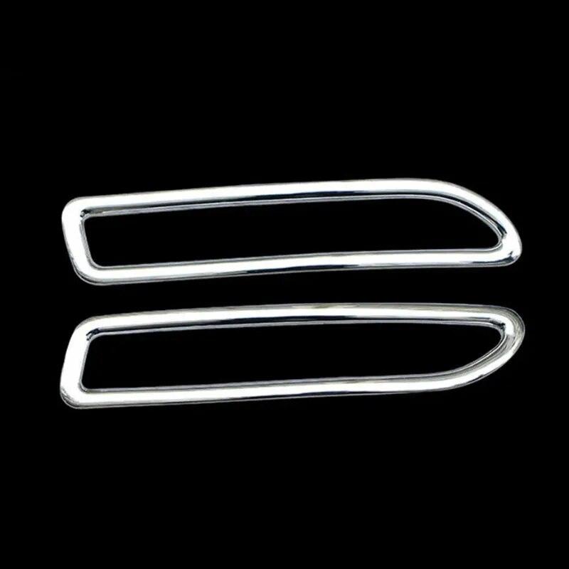 

Для Renault Koleos Samsung QM6 2016-автомобиль хромированные задние задние фонари защитная накладка на задние фонари наклейка серебряный