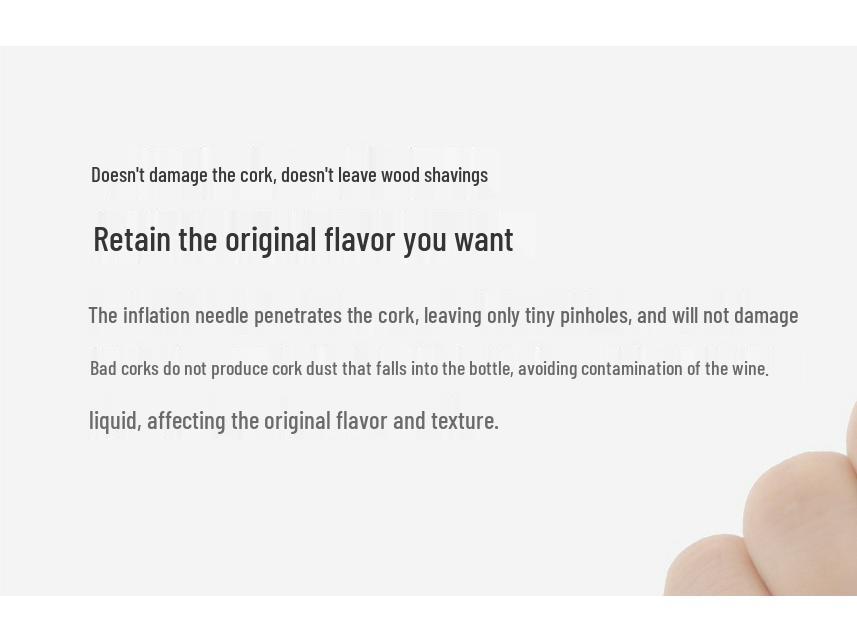 Pneumatic Needle Wine Bottle Opener: Pen-Shaped Manual Opener for Red Wine.