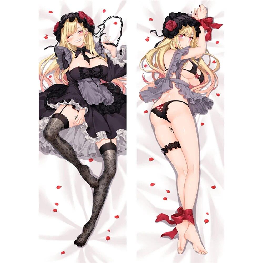 

НОВЫЙ японский аниме My Dress Up Darling Dakimakura Comic обнимающее тело Косплэй наволочка отаку подушка декоративная подушка для комнаты A 40x120cm Peachskin