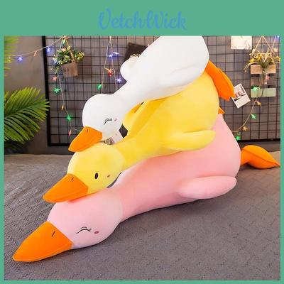 Adorable Plush Duck Toy Soft Stuffed Animal Cute Duck Pillow For Girls