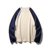 Amekaji American Retro Heavy Weight Contrast Color Raglan Long Sleeves T-shirt Men's Export Cattle Goods Bottoming Shirt Cotton T-shirt