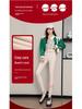 Women's Winter PU Leather High-Waist Thick Velvet Leggings - Plus Size, Slimming, Warm