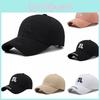 Fashion Baseball Cap With Embroidered Letters For Unisex Spring Autumn Style