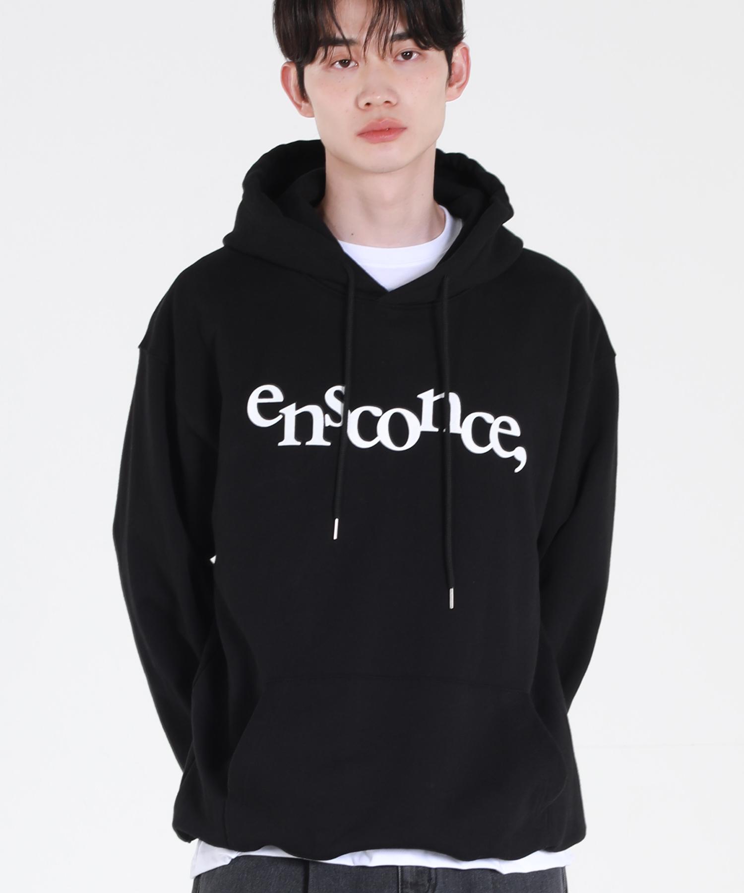 Iesn Ensconce Graphic Oversized Hoodie Black L