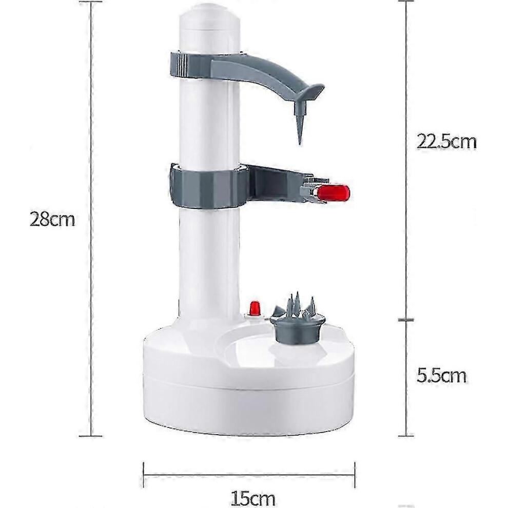 Electric Peeler,electric Apple Peeler,electric Vegetable Peeler Apply for Vegetables,round Potatoes,round Apples,equipped with 2 Blades,easy To Clean