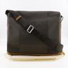 LOUIS VUITTON Messager Shoulder Bag M93030 Tail Brown Damier Jean Canvas mens Used