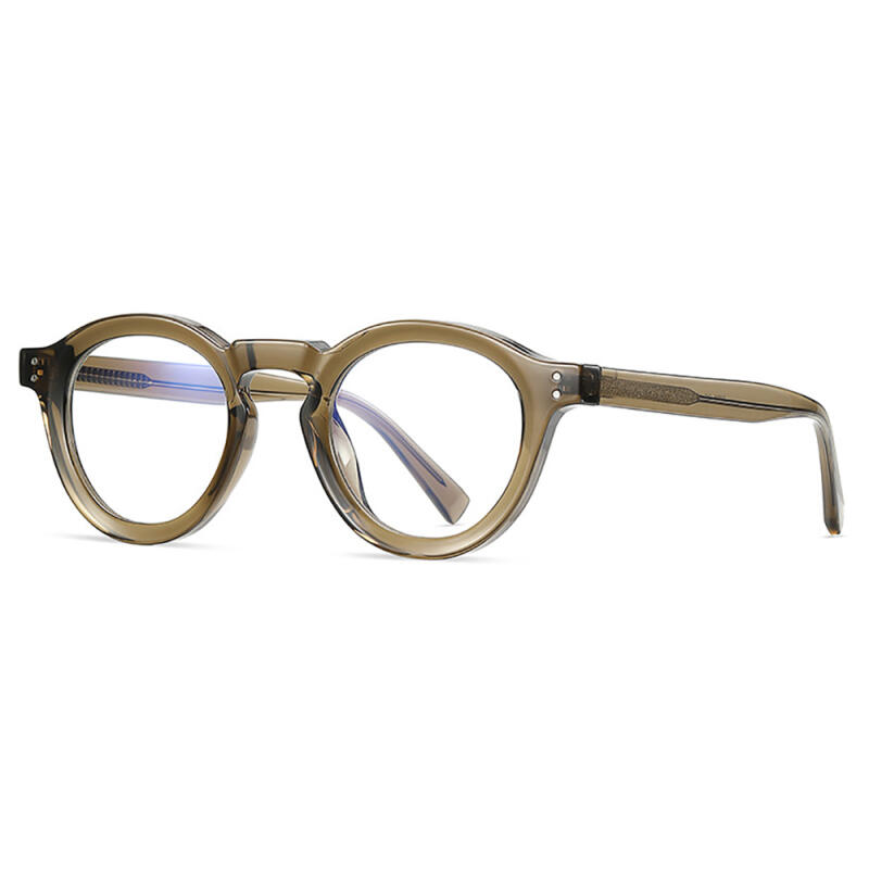 The Classic 2090 Blue Light Blocking Horn-Rimmed Glasses (3 Colors)